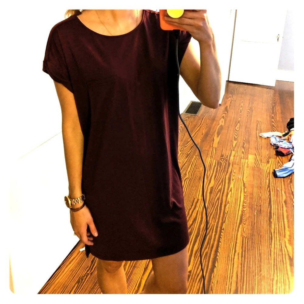 Maroon dress